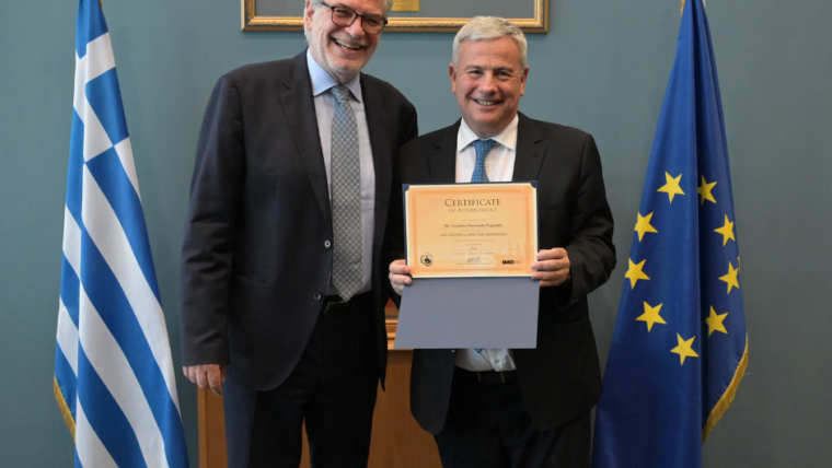 Re-election of Leonidas Dimitriadis-Evgenidis as IMO Goodwill Ambassador