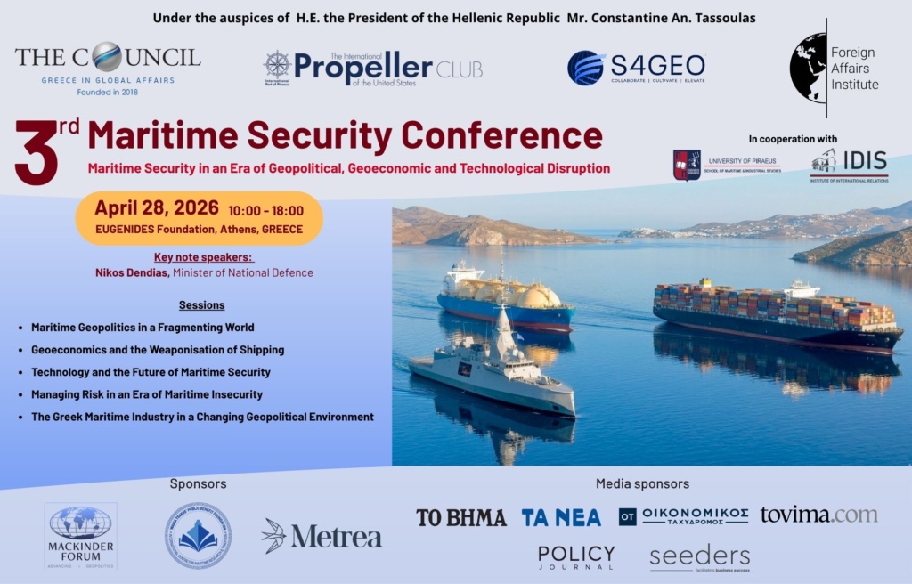 3rd International Conference on Maritime Security